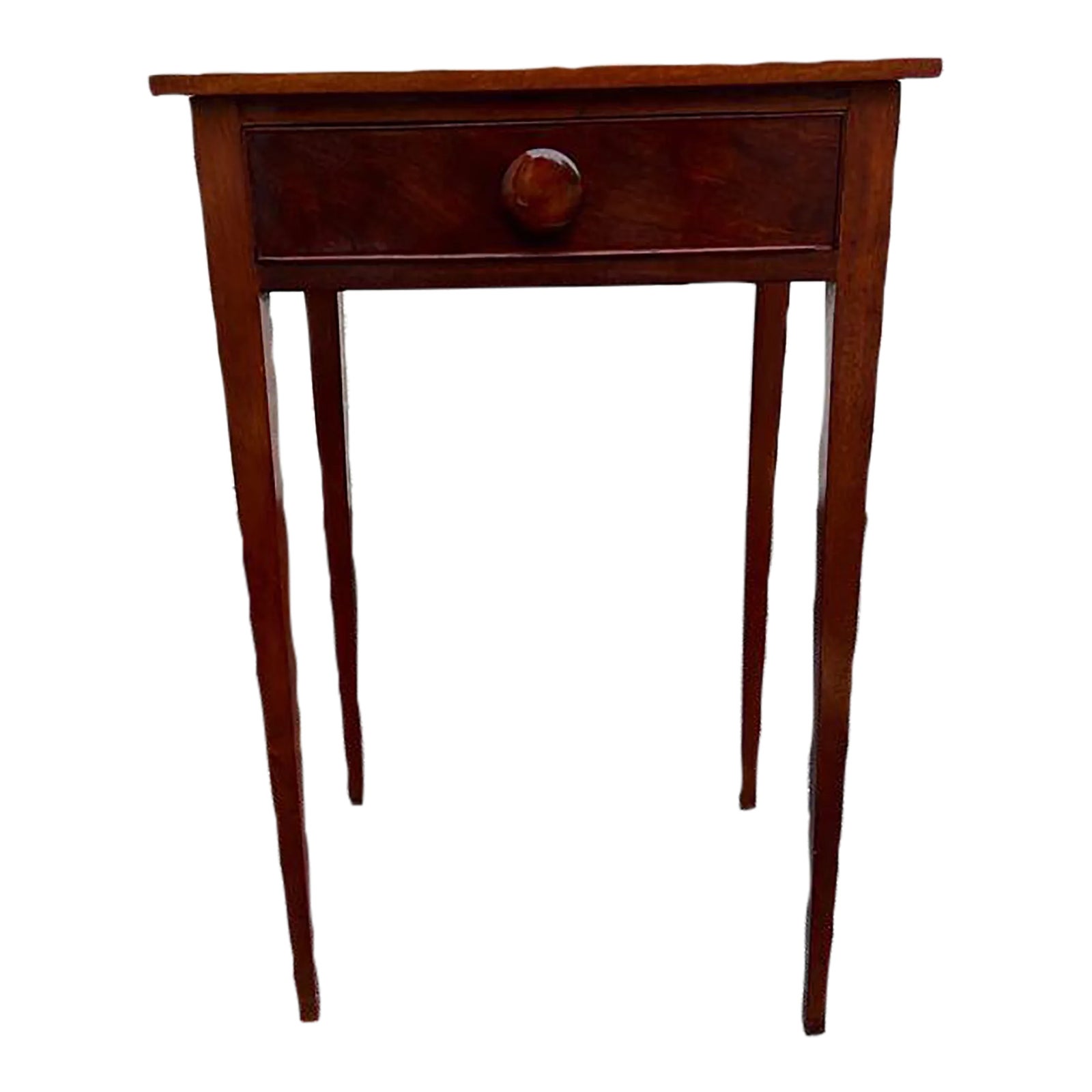 値下　激レア30s  antique vintage Table Antique Table With Drawer 10” High x 30” Long x 21” Deep