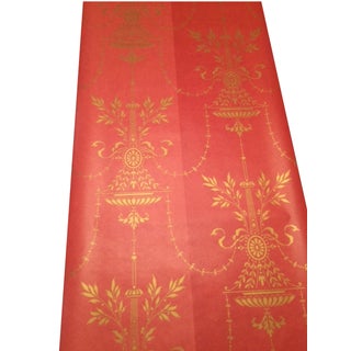 Cole & Son Dorset 2-Toned Red Wallpaper - 10 Rolls For Sale
