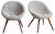 Set of Lounge Chairs in Gray by Fritz Neth, 1950s For Sale