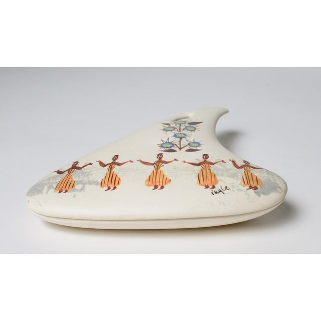 Off-white Vintage Marc Bellaire Lidded Trinket Dish & Ashtray For Sale - Image 8 of 17