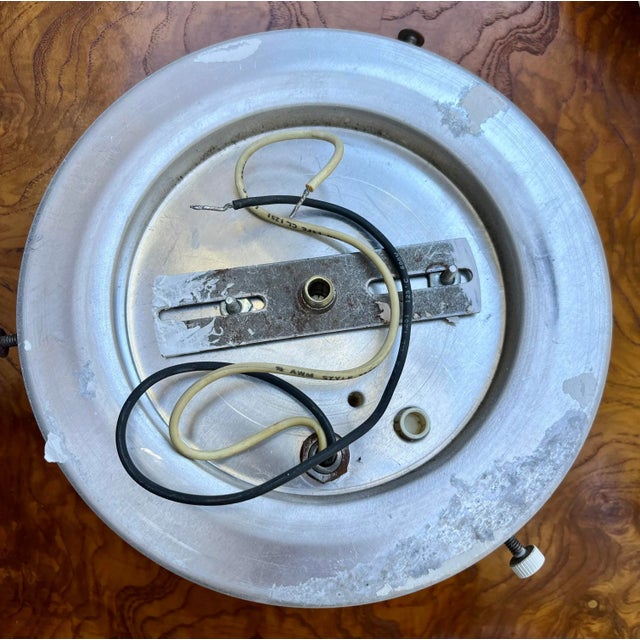 Mid Century German Glass Opaline Shell Sconces- a Pair For Sale - Image 10 of 12