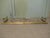 Victorian Art Nouveau Brass Fender For Sale - Image 4 of 7