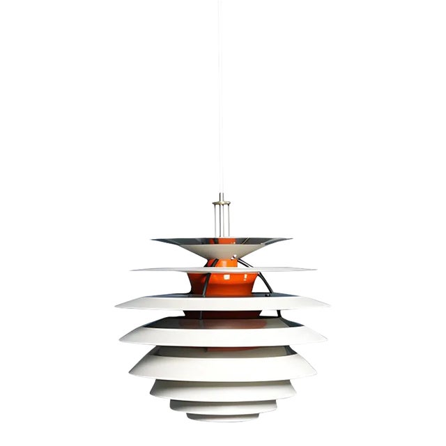 Mid-Century Danish Pendant Lamp by Poul Henningsen for Louis Poulsen, 1960s For Sale