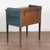 Original Swedish Blue Painted Side Table With Hidden Storage Dated 1850 For Sale - Image 12 of 12