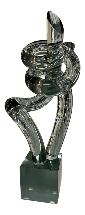 Elio Raffaeli Glass Sculpture