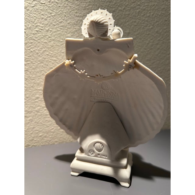 Limited Edition "Madonna of the Heavens" Shell Sculpture - Madonna and Child Series, 1998 For Sale - Image 4 of 5