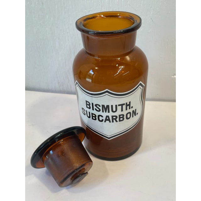 Mid 20th Century Vintage German Apothecary Jar For Sale - Image 5 of 8