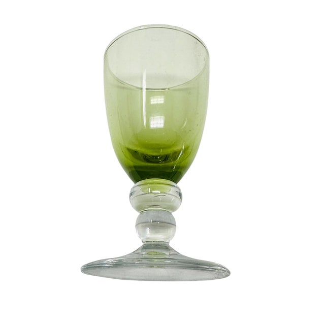 Gemstone Mid-Century Dutch "Carnaval" Harlequin Liqueur Glasses by Max Verboeket - Set of 6 For Sale - Image 7 of 9