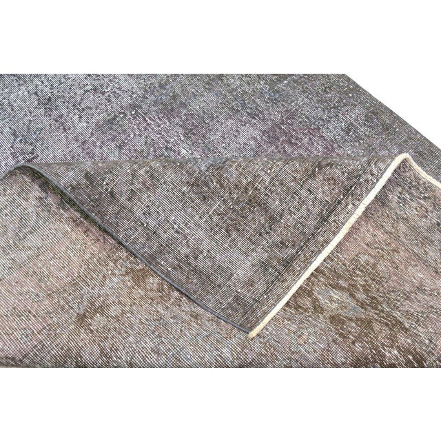 1960s Vintage Turkish Anatolian Hand Knotted Wool Rug, 4'9"x12'6" For Sale - Image 5 of 5