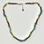 Ralph Lauren 1980s Vintage Southwestern Navajo Boho Chic Turquoise & Glass Beaded Necklace, 18” For Sale - Image 4 of 9