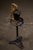 Art Deco Early 20th Century Scroll Art Gilt Dragon Figural Floor Ashtray Stand For Sale - Image 3 of 10