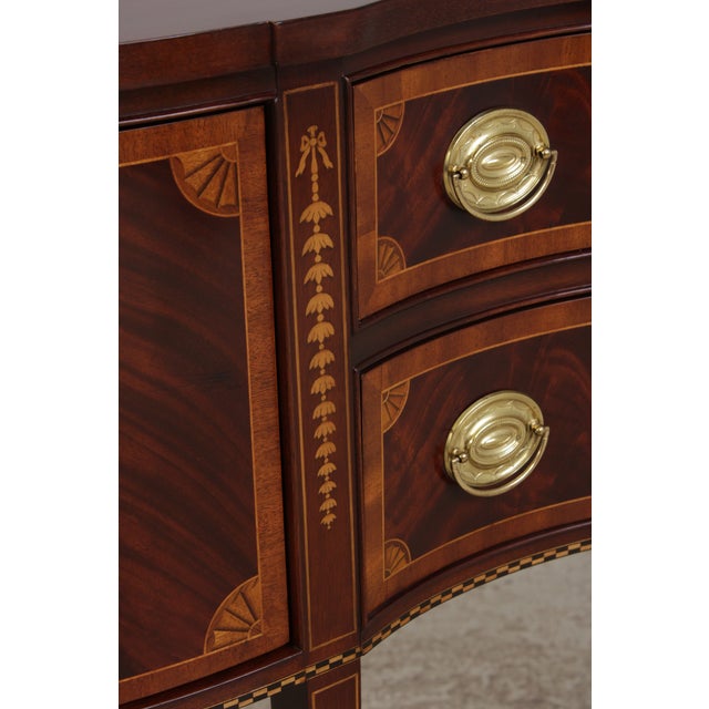 Councill Craftsmen Inlaid Mahogany Federal Sideboard For Sale - Image 12 of 14