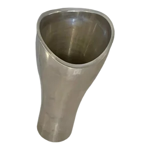 Nambe Studio Vase Silver Metal Alloy Model 6070 1994