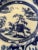 Late 18th Century Flow Blue Transfer Ware Plate Made in Hong Kong For Sale - Image 4 of 10