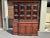 Mid 20th Century Mahogany English Georgian Style Bubble Glass Secretary Bookcase For Sale - Image 13 of 13