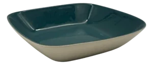 Vintage Figgjo Flint Norway Mid-Century Modern Square Ceramic Bowl
