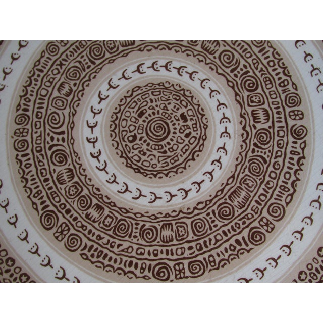 1960s 1960s Mid Century Alvar Aalto Style End Table With Inlay Ceramic Top For Sale - Image 5 of 8