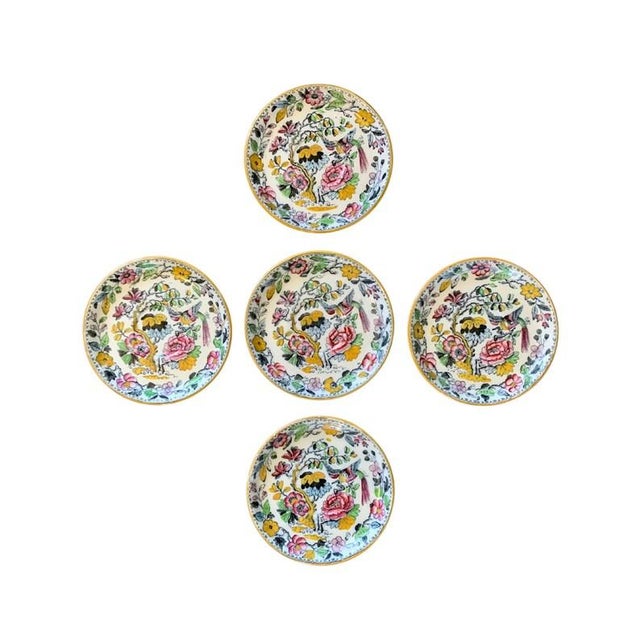 Late 19th Century Ashworth Brothers Hanley Saucer Plates, Ashworth