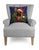 A festive way to spruce up your home for the holidays and winter season! 100% wool hooked throw pillow / accent pillow....