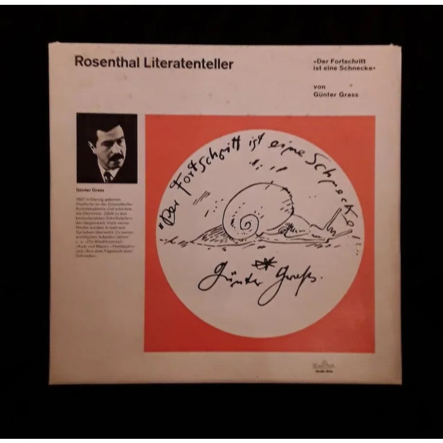 1970s Wall Plate in Porcelain from Rosenthal, 1970s For Sale - Image 5 of 6