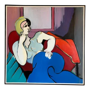 Late 20th Century Fay Singer Original Oil Painting