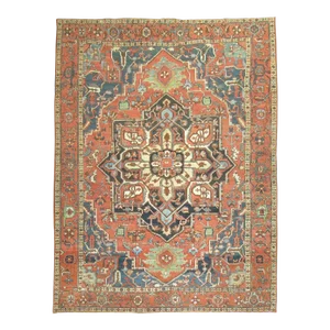 Antique Heriz Rug, 10' X 14'1''