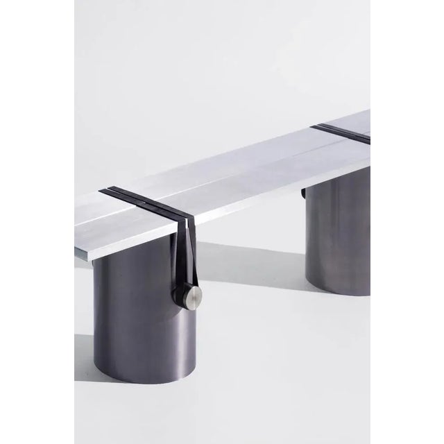 Anodised Bench by Johan Viladrich For Sale - Image 4 of 7