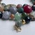 Semi-Precious Polished Gemstone Bead Necklace & Bracelet Set 14k Gold Filled C. 1970s, 2 Pieces For Sale - Image 6 of 12