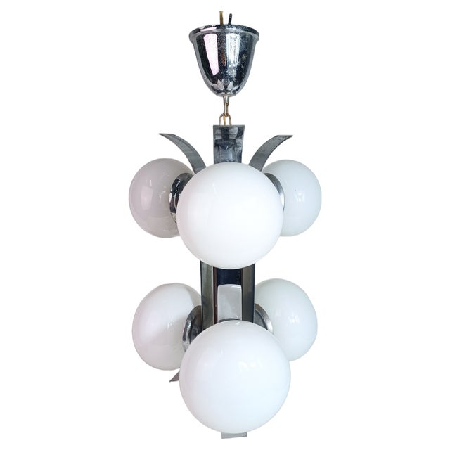 Sputnik Ceiling Lamp, 1960s For Sale