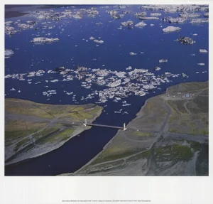 Klaus Tiedge Approaching Jokulsarlon, the Largest Glacial Lake in Iceland, 2009