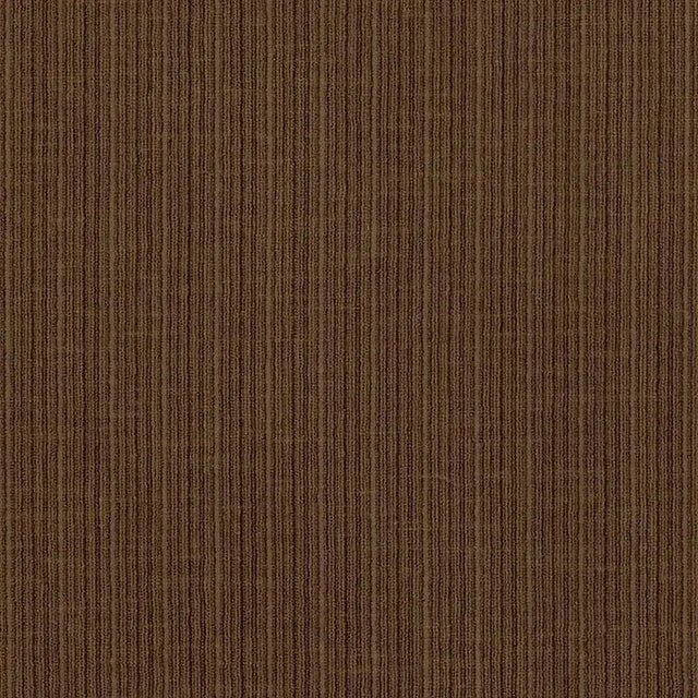 Sample - Schumacher Antique Strie Velvet Fabric in Sable For Sale