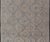 Vintage Turkish Embroidered Rug With Geometric Diamond Design in Green, 6'5 X 10 For Sale - Image 4 of 11