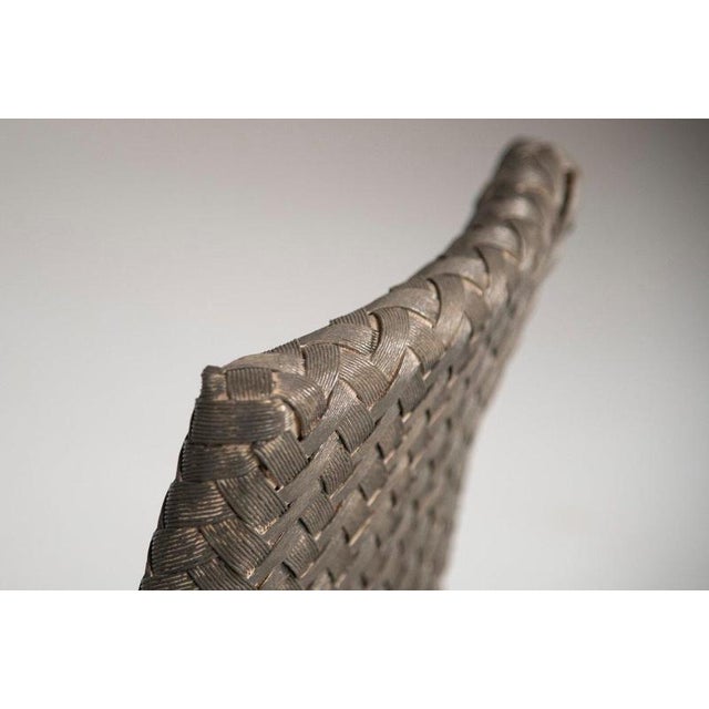 Whitewashed Bamboo Chairs, 1970s, Set of 4 For Sale - Image 11 of 18