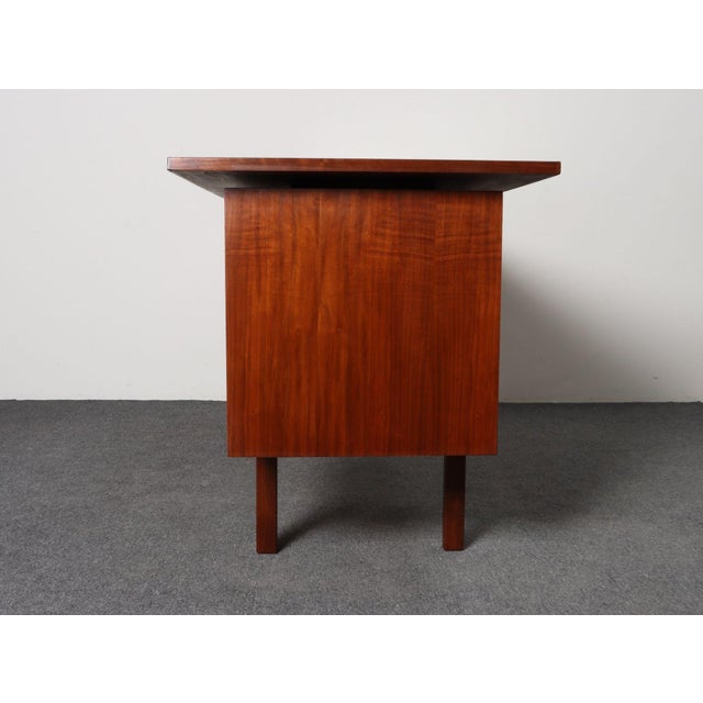 Brown Mid-Century American Modern Studio Craft Walnut Desk by Richard Artschwager For Sale - Image 8 of 18