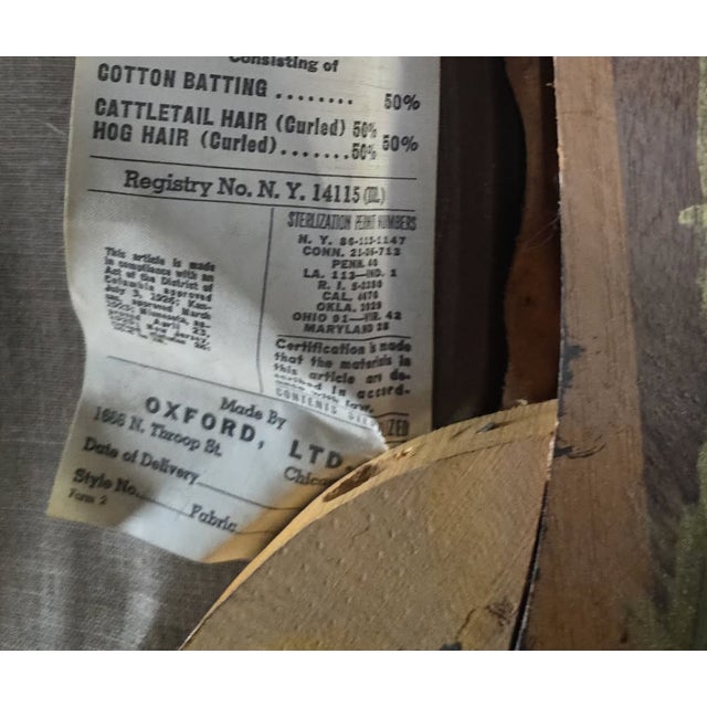 Vintage Neoclassical Style Slipper Dining Chairs by Oxford LTD – 6 For Sale - Image 11 of 11