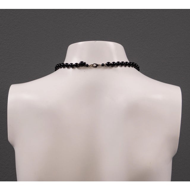 Agate Costume Jewelry Necklace, 1950s For Sale - Image 6 of 11
