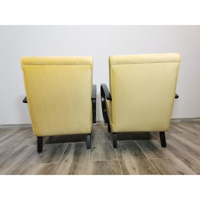 Set of Armchairs by Jindrich Halabala, 1940s For Sale - Image 15 of 18