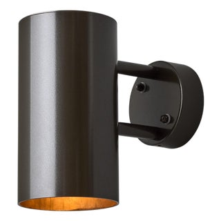 Large Hans-Agne Jakobsson C627 'Rulle' Outdoor Sconce in Painted Bronze For Sale