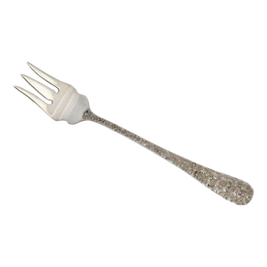 Kirk Stieff Rose Pattern Sterling Silver Serving Fork