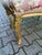 A graceful 1980s French Louis XVI-style bench, crafted from solid beechwood with a hand-gilded gold finish and newly...