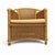 Wicker and Bamboo Patio Chairs in Alcantara, 1980s, Set of 2 For Sale - Image 5 of 16