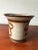 Handmade Vintage Stoneware Pottery Cachepot Vase For Sale - Image 4 of 9