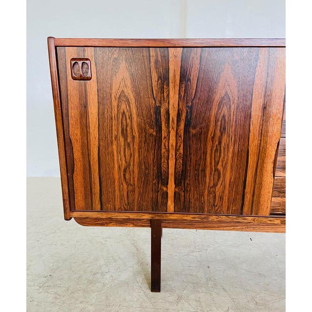 Ikea Vintage Ladoga Sideboard in Rosewood by Erik Wörtz for Ikea, 1960s For Sale - Image 4 of 18