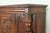Berkey & Gay Style Antique English Jacobean Carved Oak Bar Cabinet, Circa 1920s For Sale - Image 9 of 16