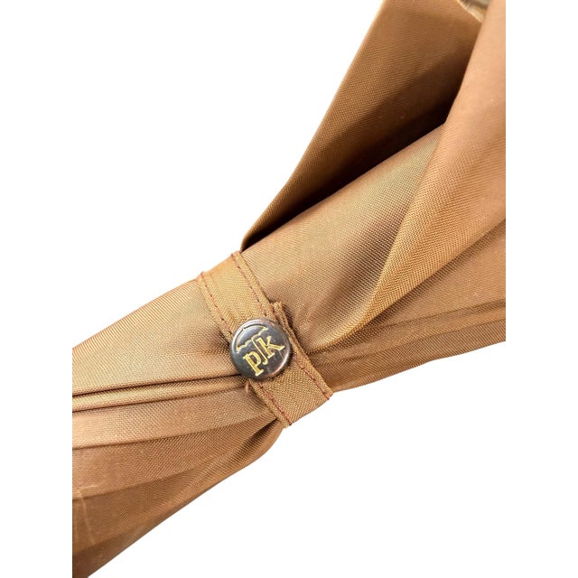 Vintage Touch N Go Umbrella – 1950s Polan Katz One-Handed Opening Parasol For Sale In Boston - Image 6 of 13