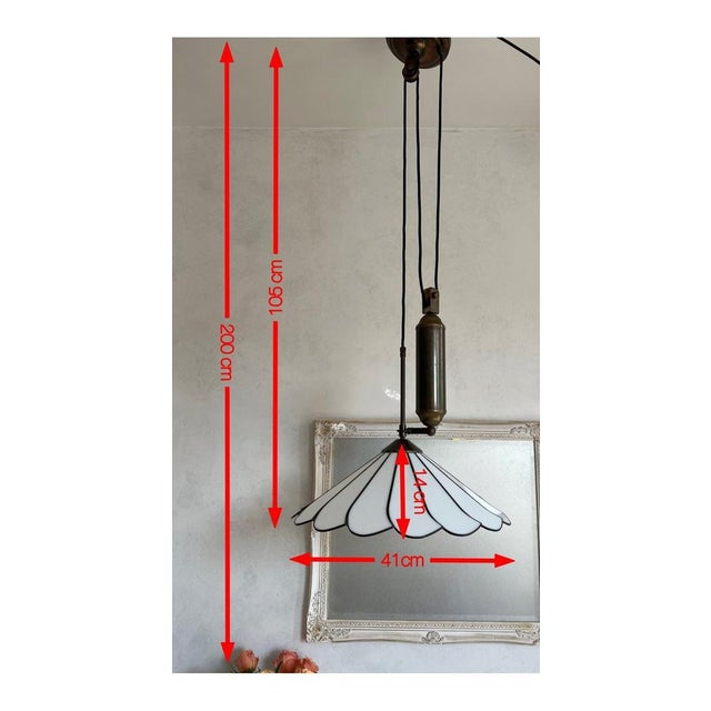 Vintage Pendant Light, 1970s For Sale - Image 9 of 10