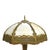 Bradley & Hubbard Style 8-Panel 2-Tone Slag Glass Lamp C1920 For Sale - Image 4 of 11