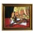 Early 20th-Century Acrylic on Canvas Music-Themed Still Life, Framed For Sale