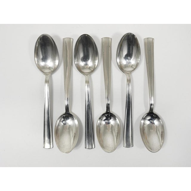 Silver-Plated Flatware Cutlery for Six by Gio Ponti for Krupp, Austria, 1950s, Set of 31 For Sale - Image 11 of 14