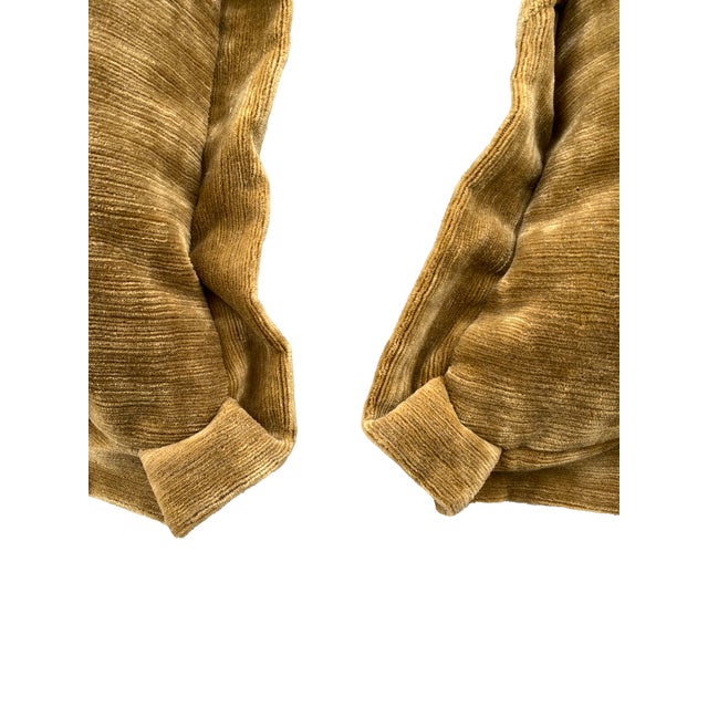 A Pair of Pillows Made With Michael S. Smith's "Indian Flower" Patterned Linen For Sale In Phoenix - Image 6 of 6